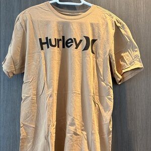 Hurley Dark Beige Short Sleeve Tee